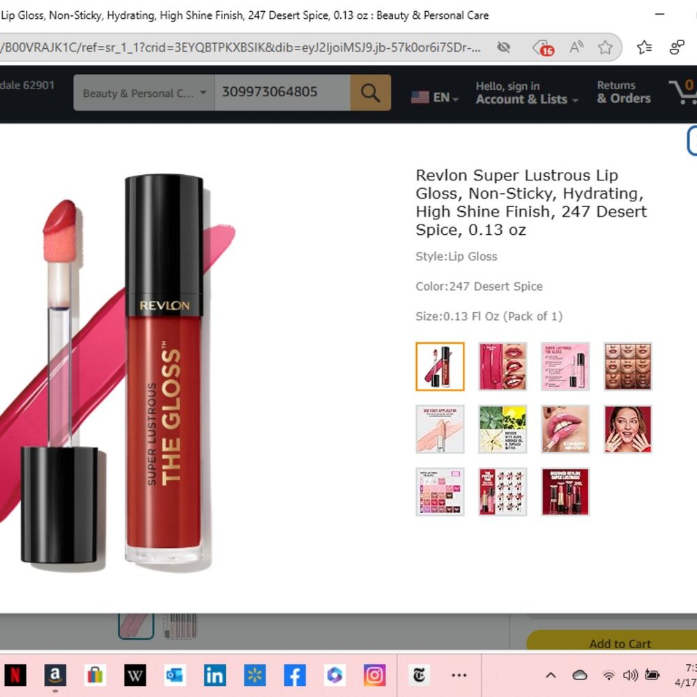 Revlon Super Lustrous Lip Gloss